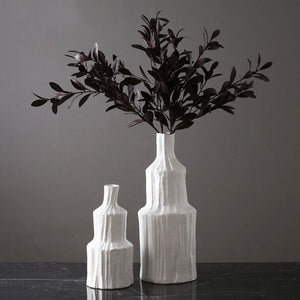 Modern Minimalist Ceramic Tree Pattern Vase - HOUSYE