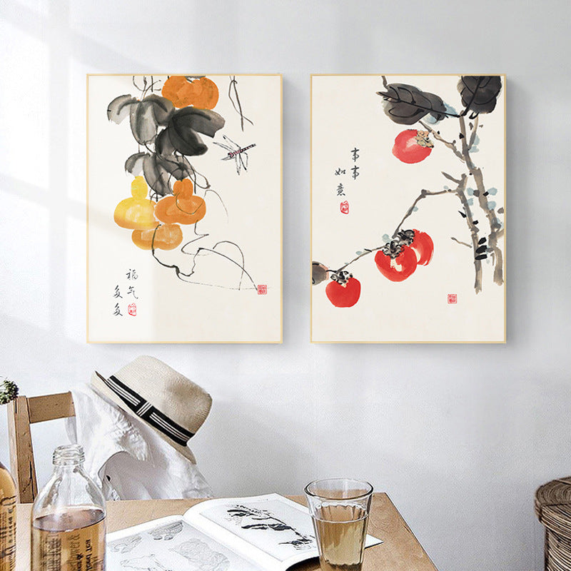 Chinese Fruit Wall Art - HOUSYE