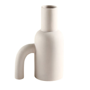 Morandi Simple Ceramic Kettle Shape Vase - HOUSYE