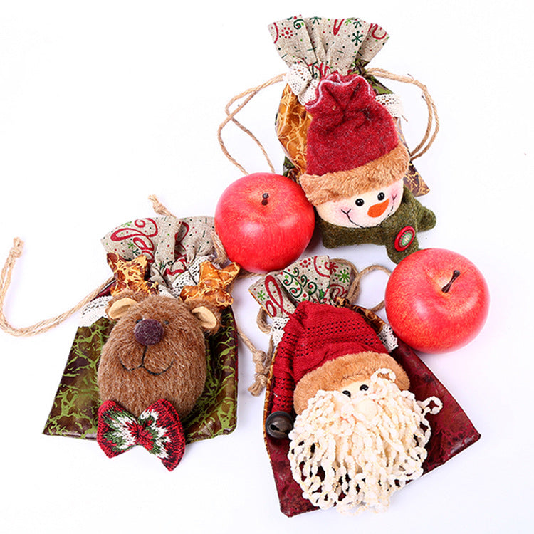 Christmas Candy Apple Gift Bag - HOUSYE