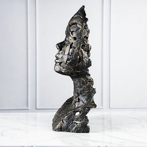 Modern Iron Head Carved Sculpture - HOUSYE