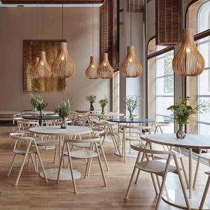 Dining Room Wooden Dripping Pendant - HOUSYE