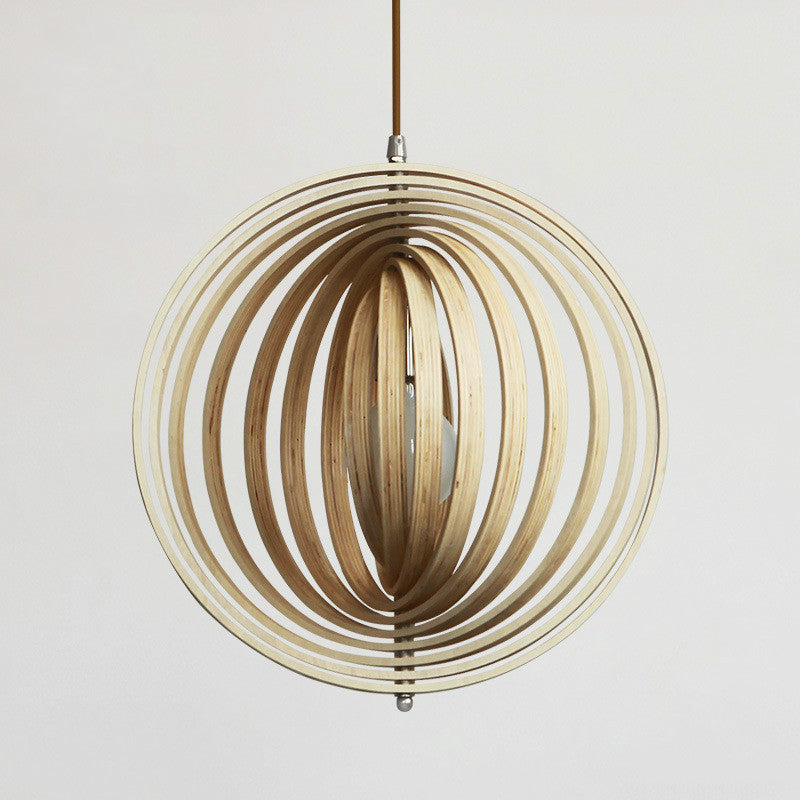 Modern Simple Wooden Pendant - HOUSYE