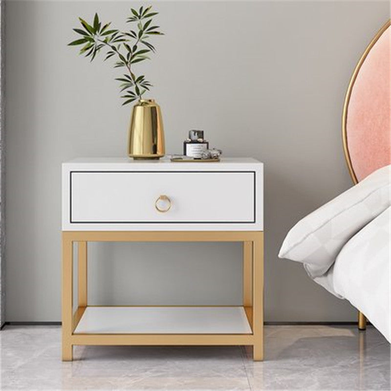 Modern Simple Wooden Nightstand - HOUSYE