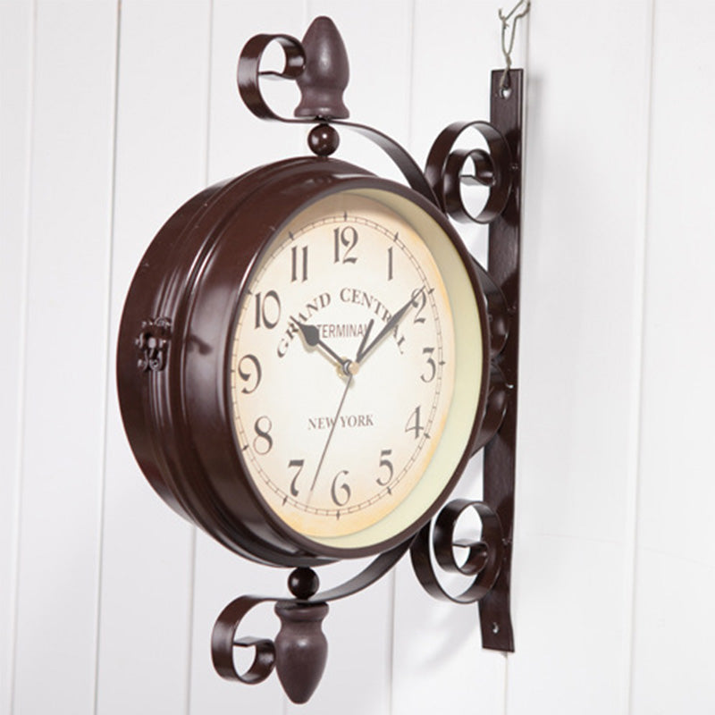 Classical Double Faced Wall Clock - HOUSYE