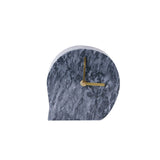 White and Black Marble Creative Minimalist Table Clock - HOUSYE