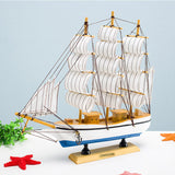 Wooden Sailboat Model - HOUSYE