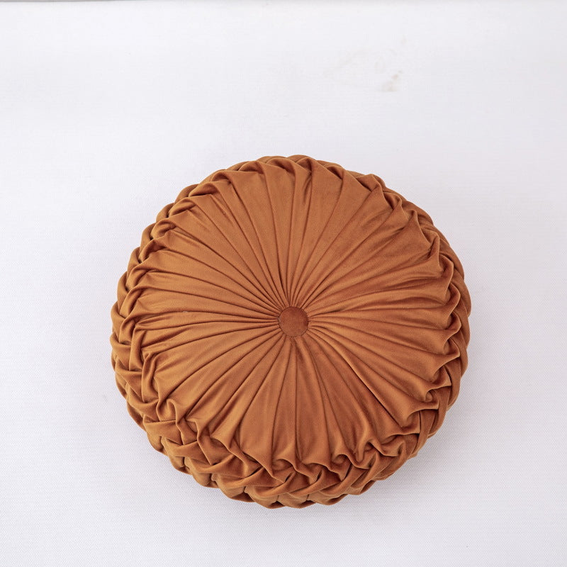 Craft Of Weaving Round Pillow - HOUSYE