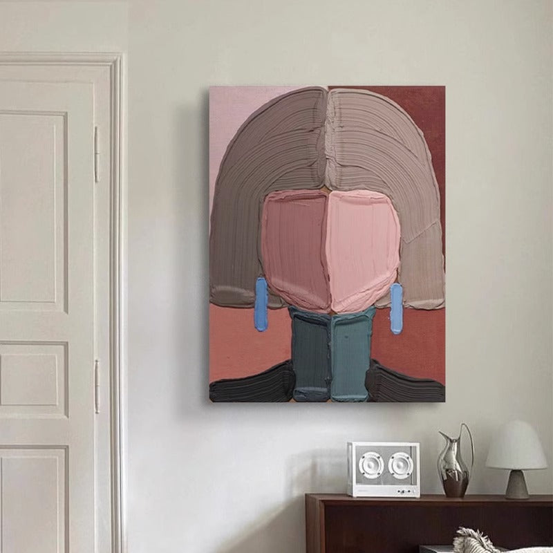 Abstract Portrait Wall Art