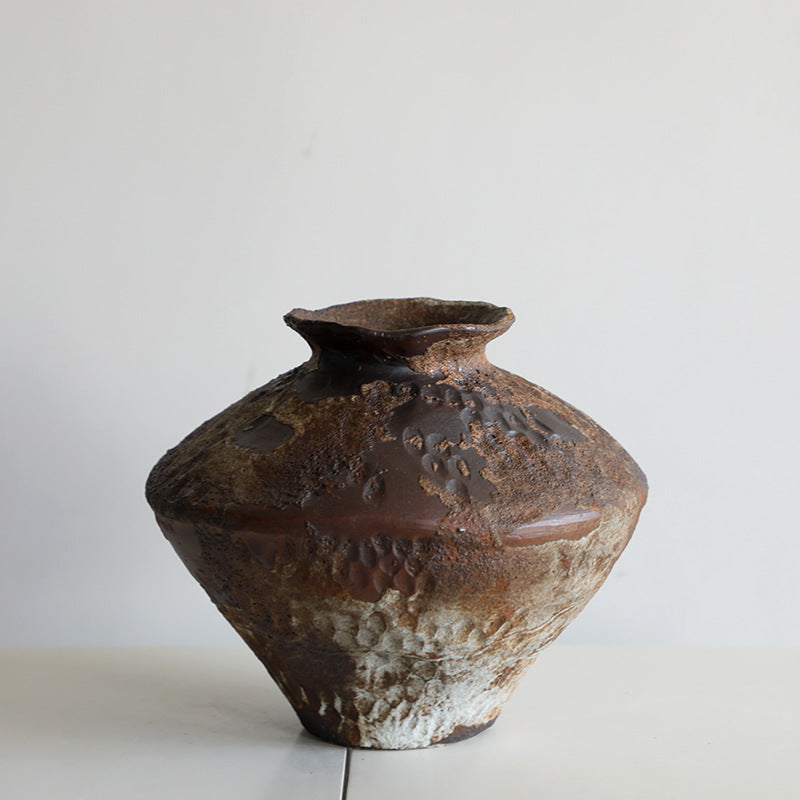 Aged-made Pottery Vase - HOUSYE