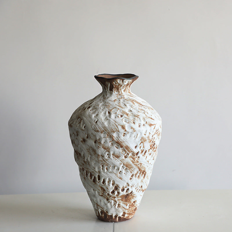 Aged-made Pottery Vase - HOUSYE