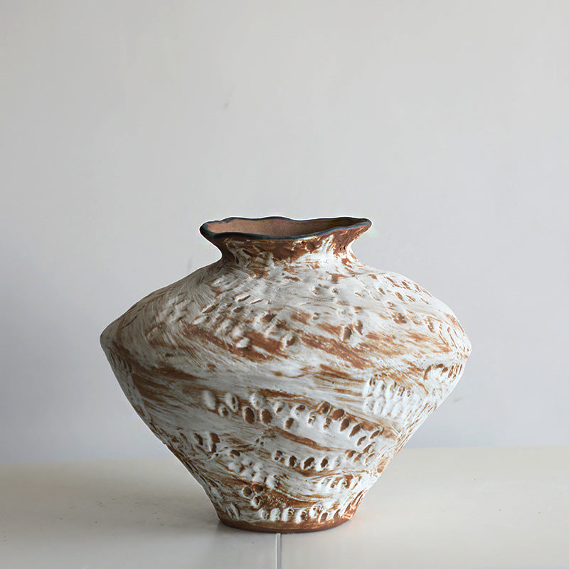 Aged-made Pottery Vase - HOUSYE