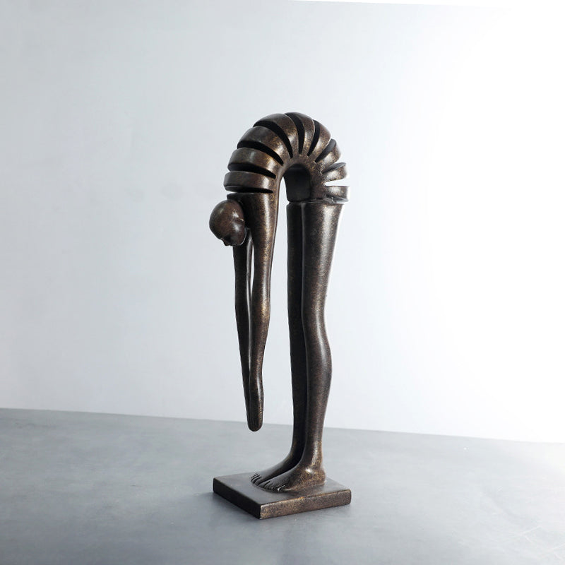 Bent Figure Sculpture