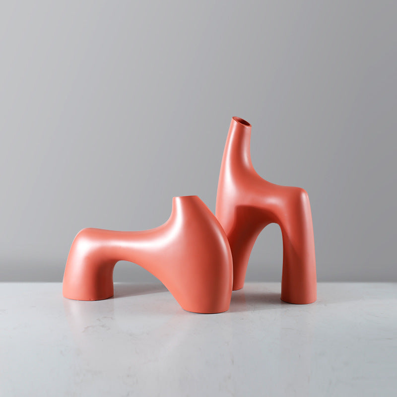 Coral Curves Vase