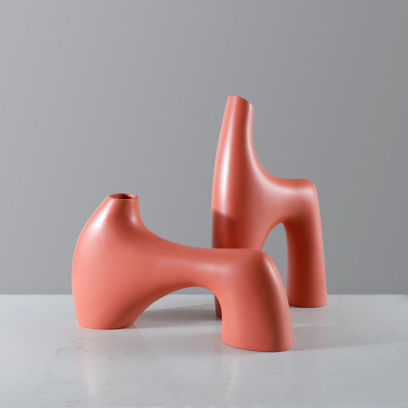 Coral Curves Vase