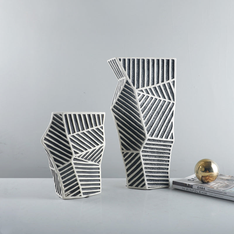 Geometric Abstract Vase