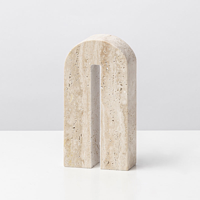 Geometric Marble Arch Ornament - HOUSYE