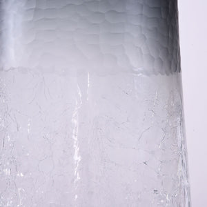 Ice Crack Gradient Color Glass Vase - HOUSYE