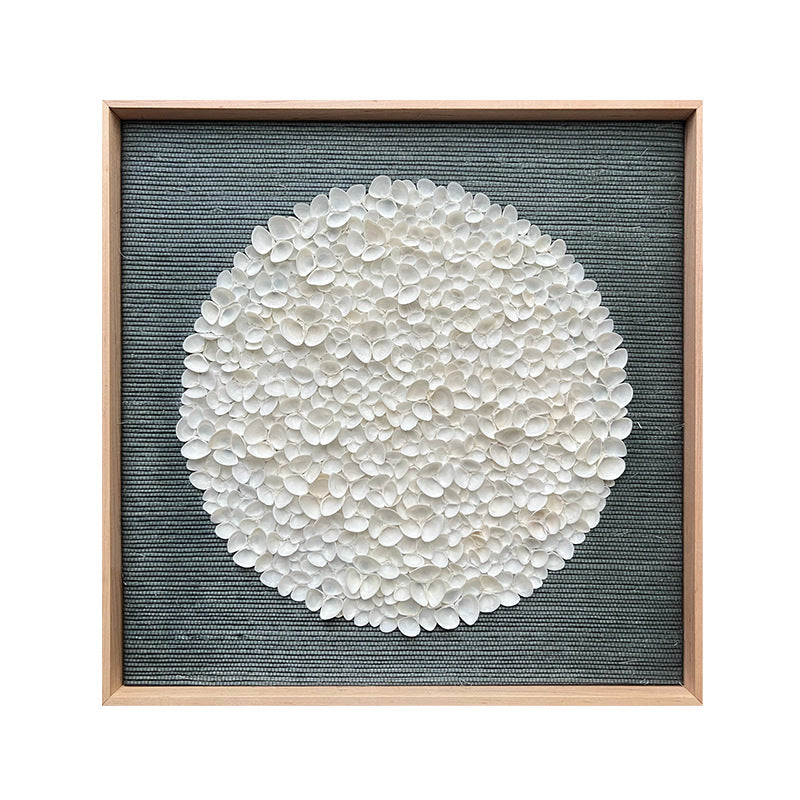 Natural Shell Circular Wall Art