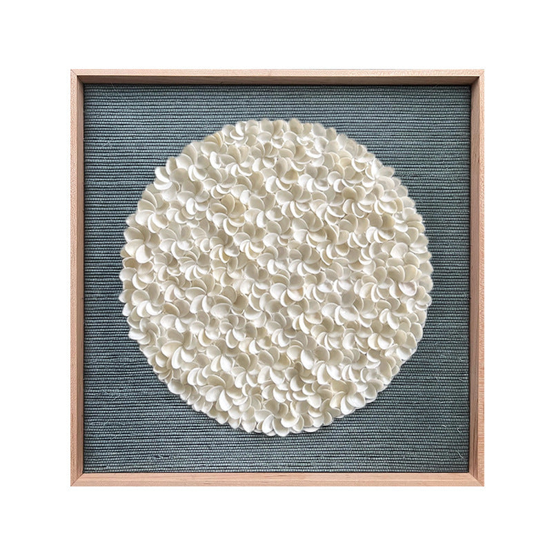 Natural Shell Circular Wall Art