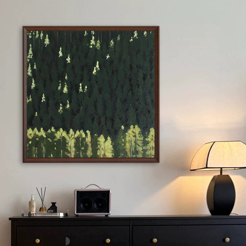 Oil Painting of Forest