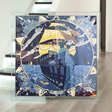 Silk Scarf Nautical Wall Art