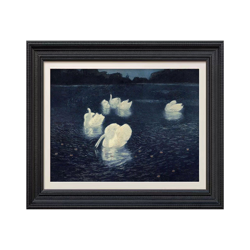 Swan Lake Oil Painting