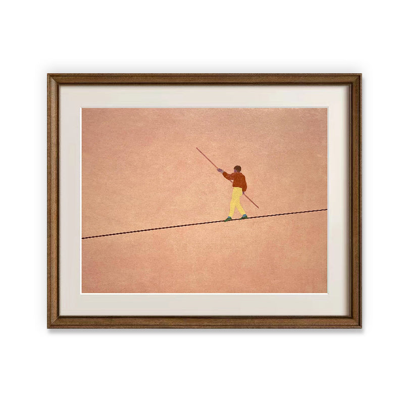 Tightrope Walking Oil Painting