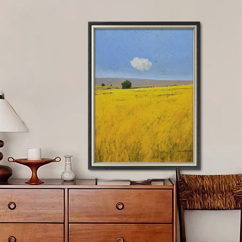 Wheat Field Oil Painting