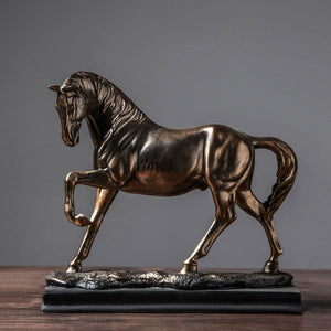 Vintage Resin Horse Art Craft - HOUSYE