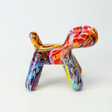 Resin Colorful Balloon Dog Animal Sculpture - HOUSYE