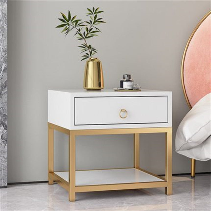 Modern Simple Wooden Nightstand - HOUSYE