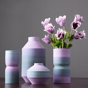 Ceramic Color Vase - HOUSYE