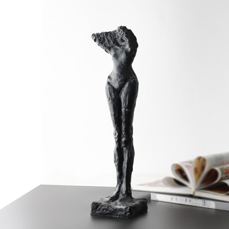 Modern Abstract Resin Figure Sculpture - HOUSYE