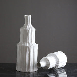 Modern Minimalist Ceramic Tree Pattern Vase - HOUSYE