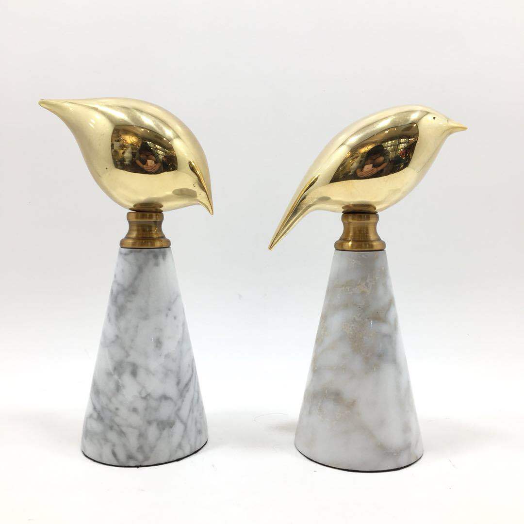 Bird Marble Ornament - HOUSYE