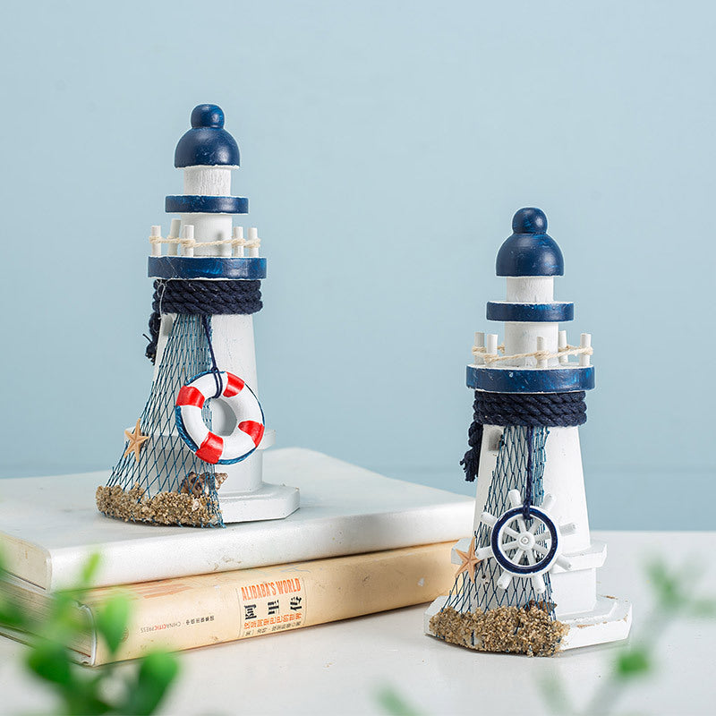 Wooden Ocean Lighthouse - HOUSYE