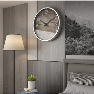 Mute Metal Wall Clock - HOUSYE