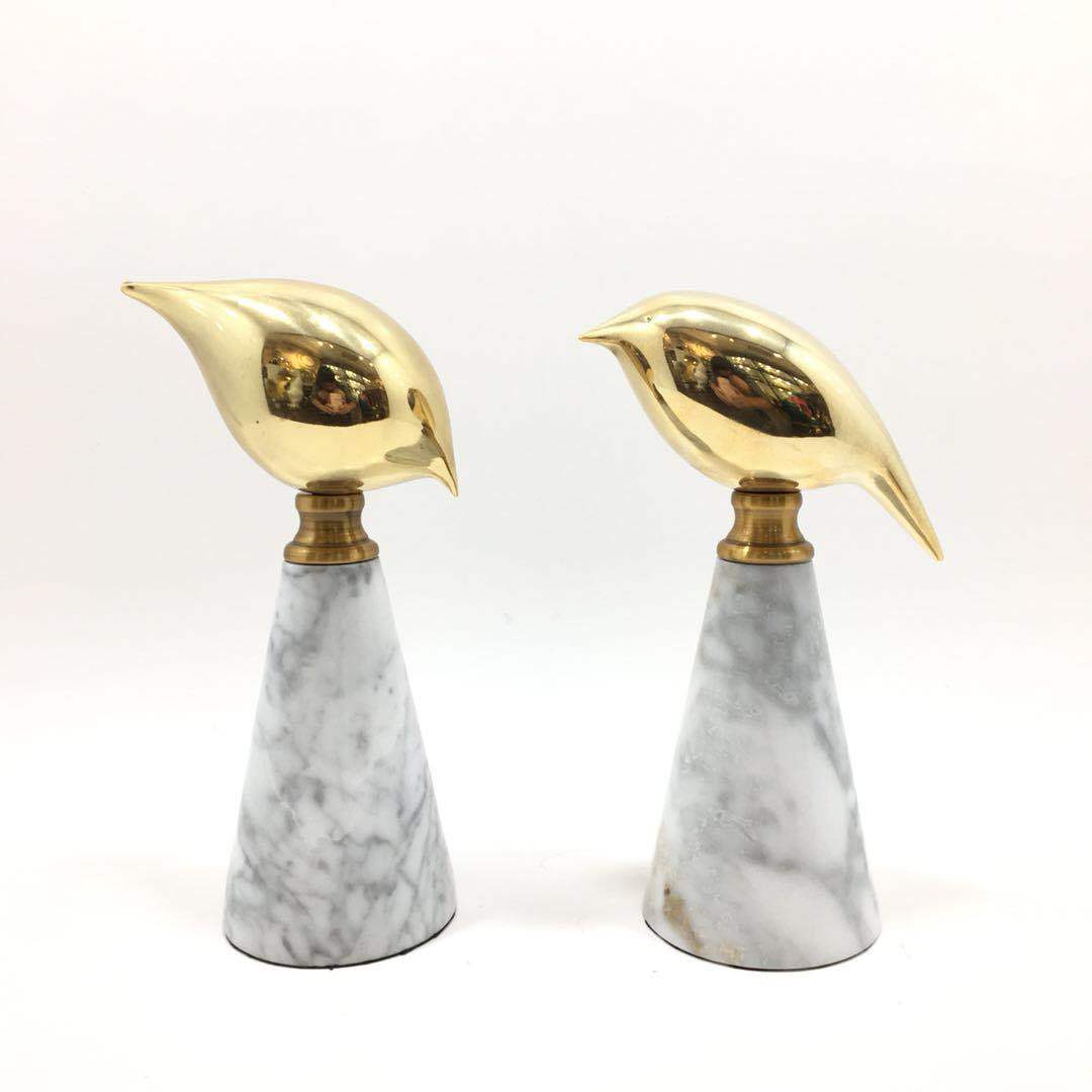 Bird Marble Ornament - HOUSYE