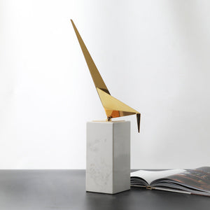 Thousand Paper Crane Marble Art - HOUSYE