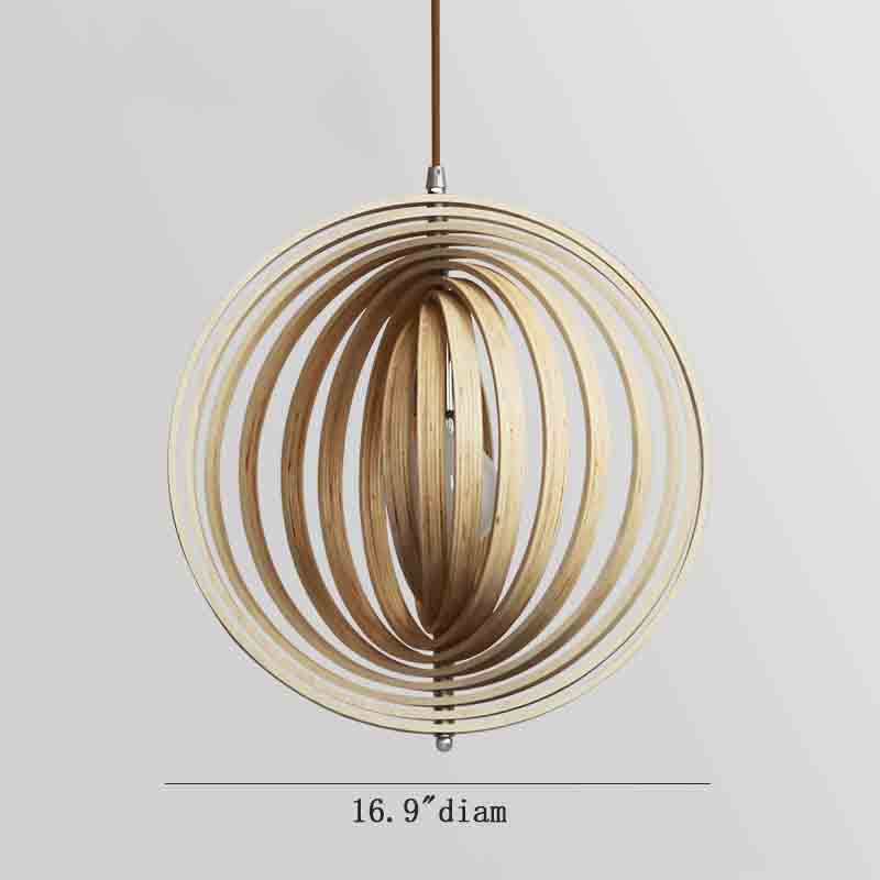 Modern Simple Wooden Pendant - HOUSYE