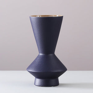 Geometry Ceramic Molandi Color Vase - HOUSYE