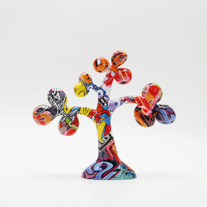 Colorful Tree Resin Sculpture - HOUSYE