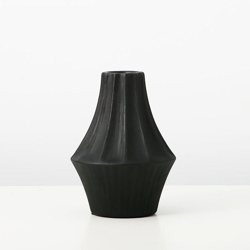 Hand Drawn Ceramic Vase - HOUSYE