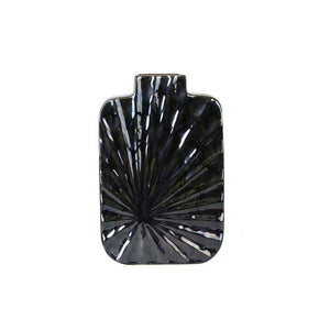 Modern Ceramic Creative Geometry Black Vase - HOUSYE