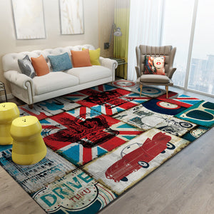 The Union Flag Rectangular Rugs - HOUSYE