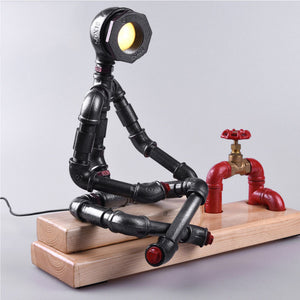 Creative Vintage Robot Lamp - HOUSYE