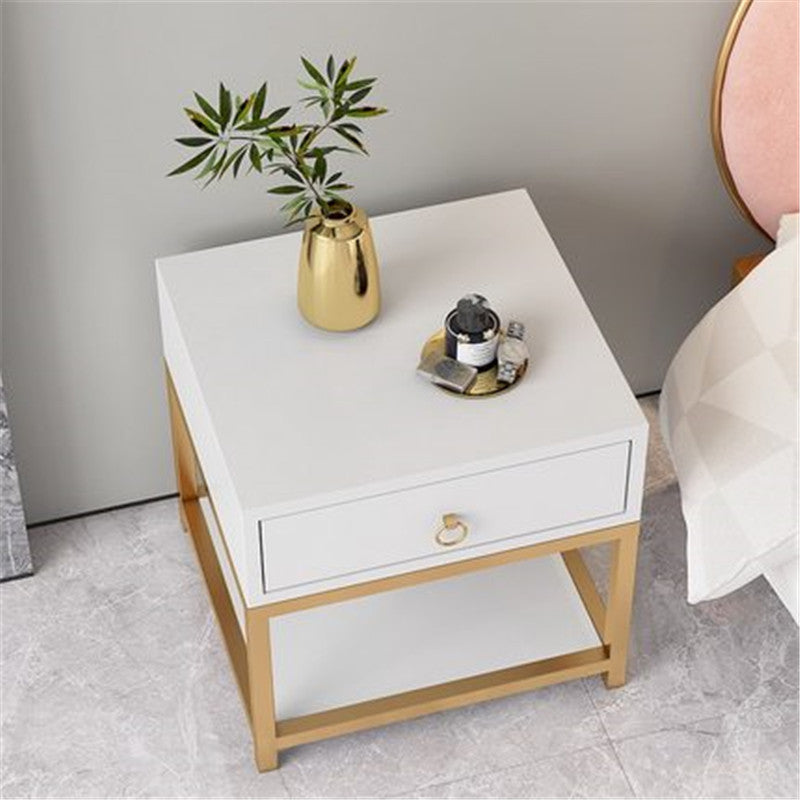 Modern Simple Wooden Nightstand - HOUSYE