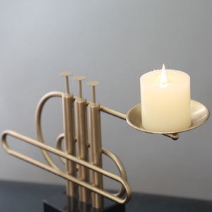 Modern Stainless Steel Candlestick - HOUSYE