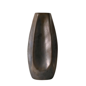 Nordic Ceramic Creative Design Round Flat Vase - HOUSYE